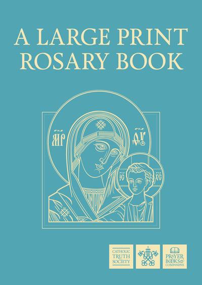 A Large Print Rosary Book - By Taylerson, Fr Robert